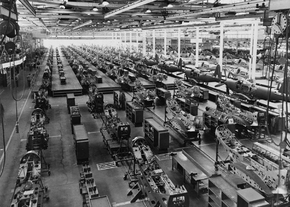 Histoire de la fabrication en Amérique 