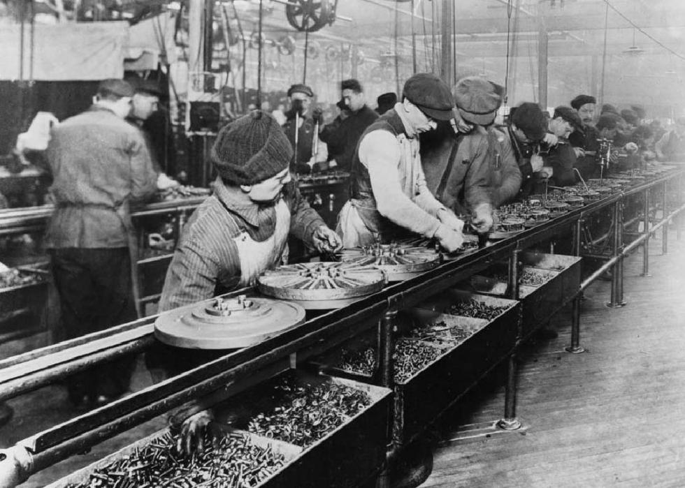 Histoire de la fabrication en Amérique 
