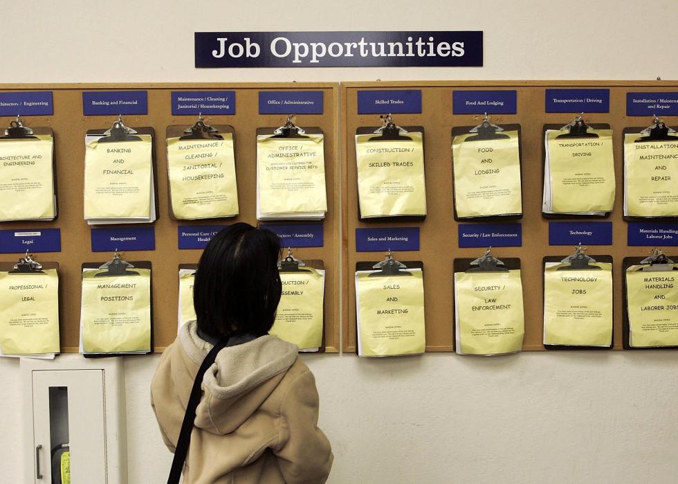 Le taux de chômage le plus élevé jamais enregistré dans votre état 