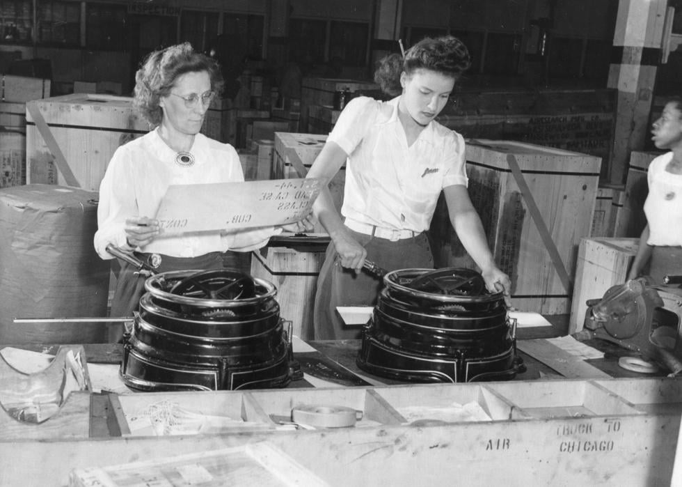 Histoire des femmes au travail 
