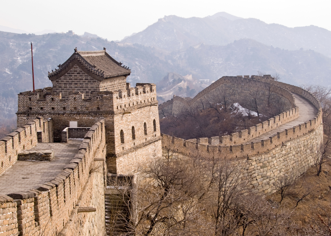 Why was the Great Wall of China built? - To resist invasions.