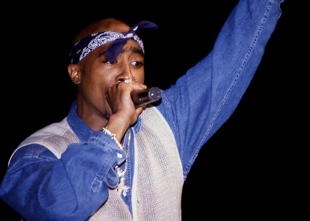 Tupac Shakur death: Rapper 2Pac's career in photos