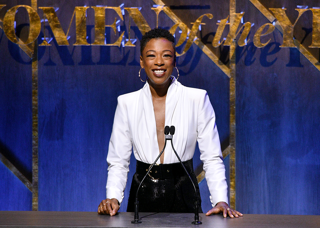 Samira Wiley speaks onstage at the Glamour Women of the Year Awards.
