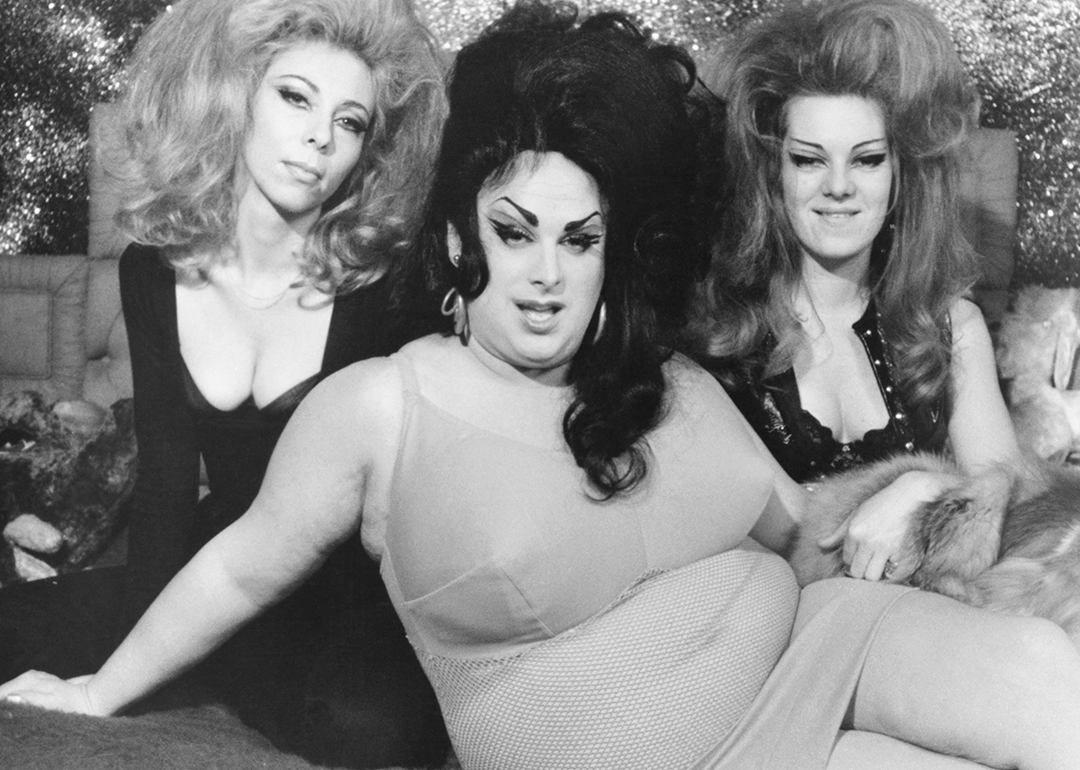 Divine as Dawn Davenport and Cookie Mueller as Concetta in ‘Female Trouble’.