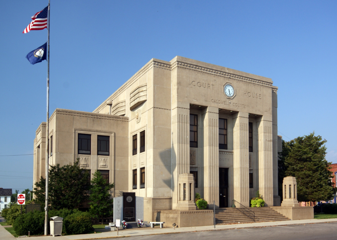 Warmest Decembers in Caldwell County, Kentucky History Stacker