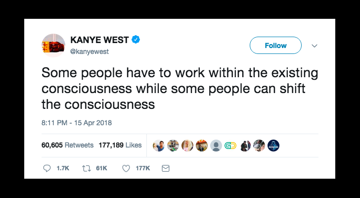 Top 50 Kanye West tweets since he 