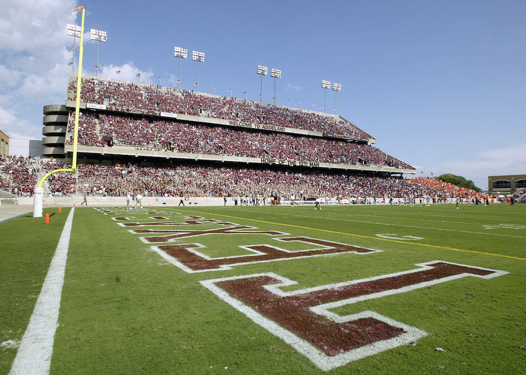 50 Largest College Football Stadiums Stacker