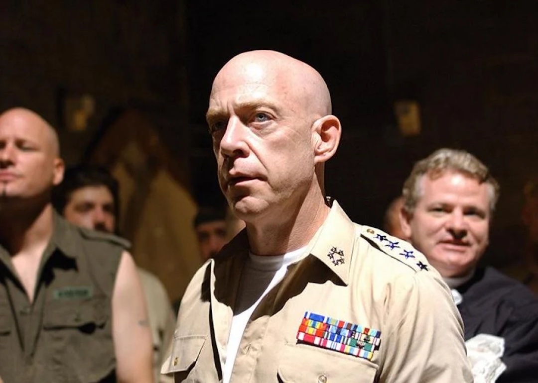 J.K. Simmons as prisoner Vernon Schillinger on the HBO series "Oz"