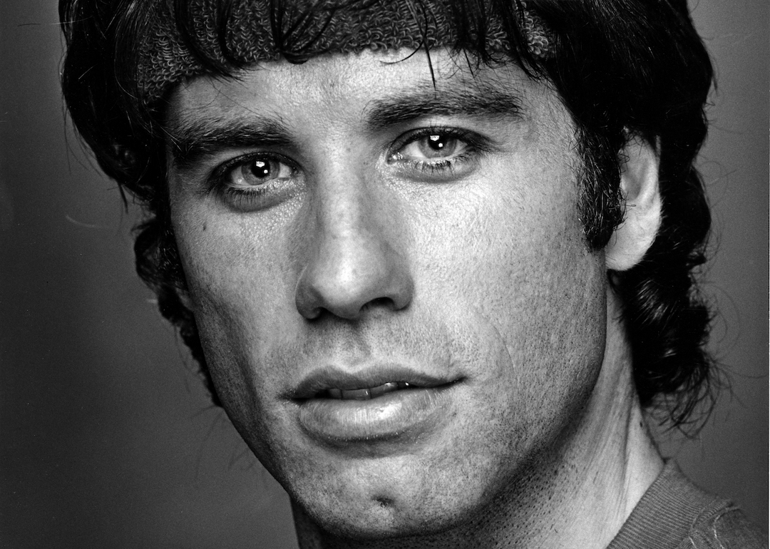 John Travolta portrait from 1983.