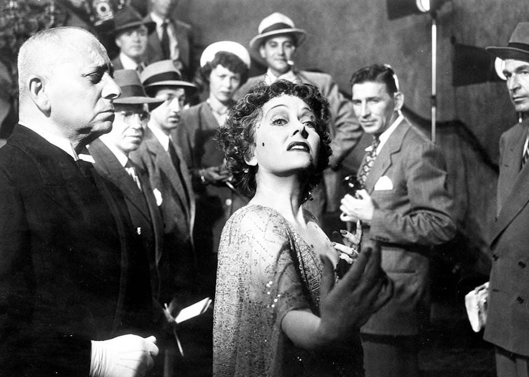 Gloria Swanson in 'Sunset Boulevard.'