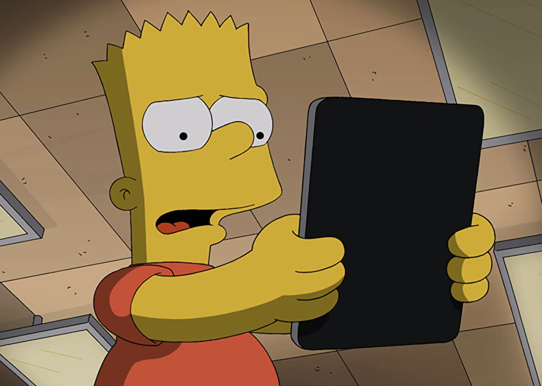 Bart Simpson in 'The Simpsons.'
