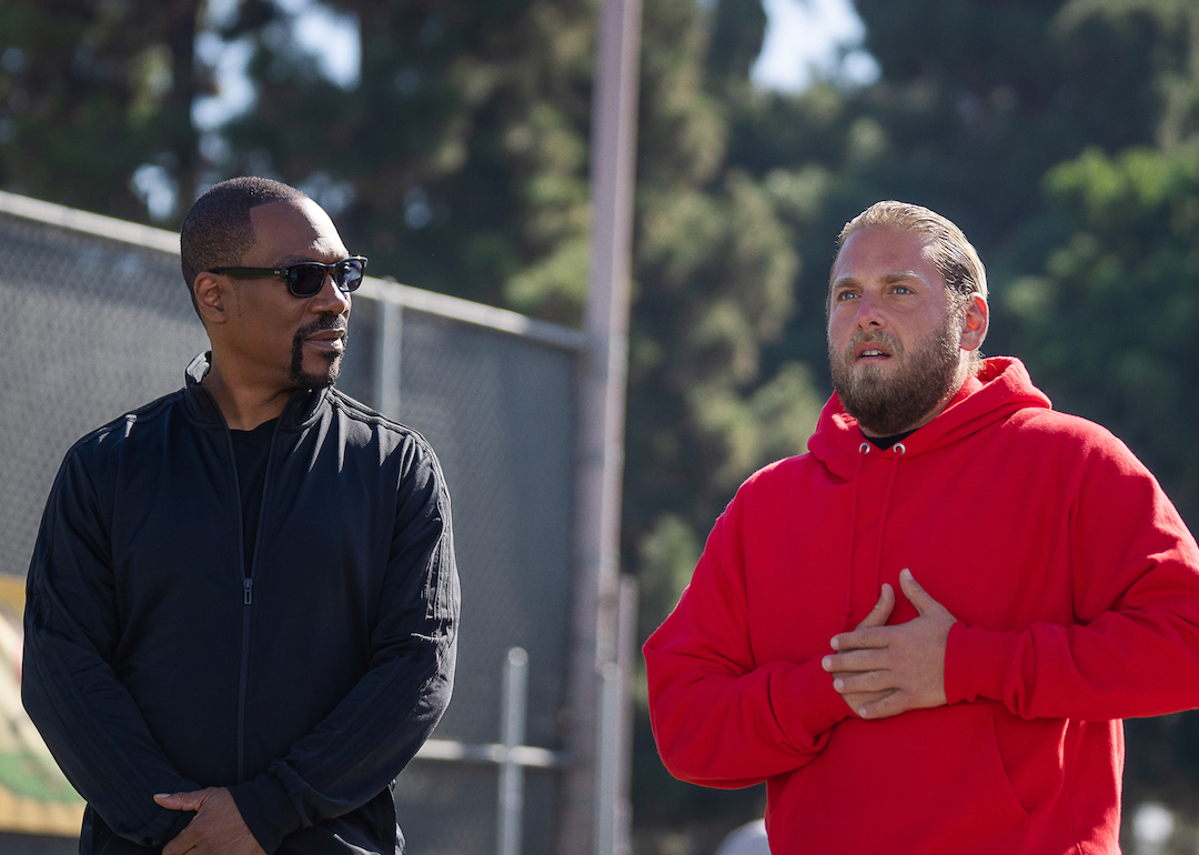 Eddie Murphy and Jonah Hill in the Netflix dramedy 'You People.'