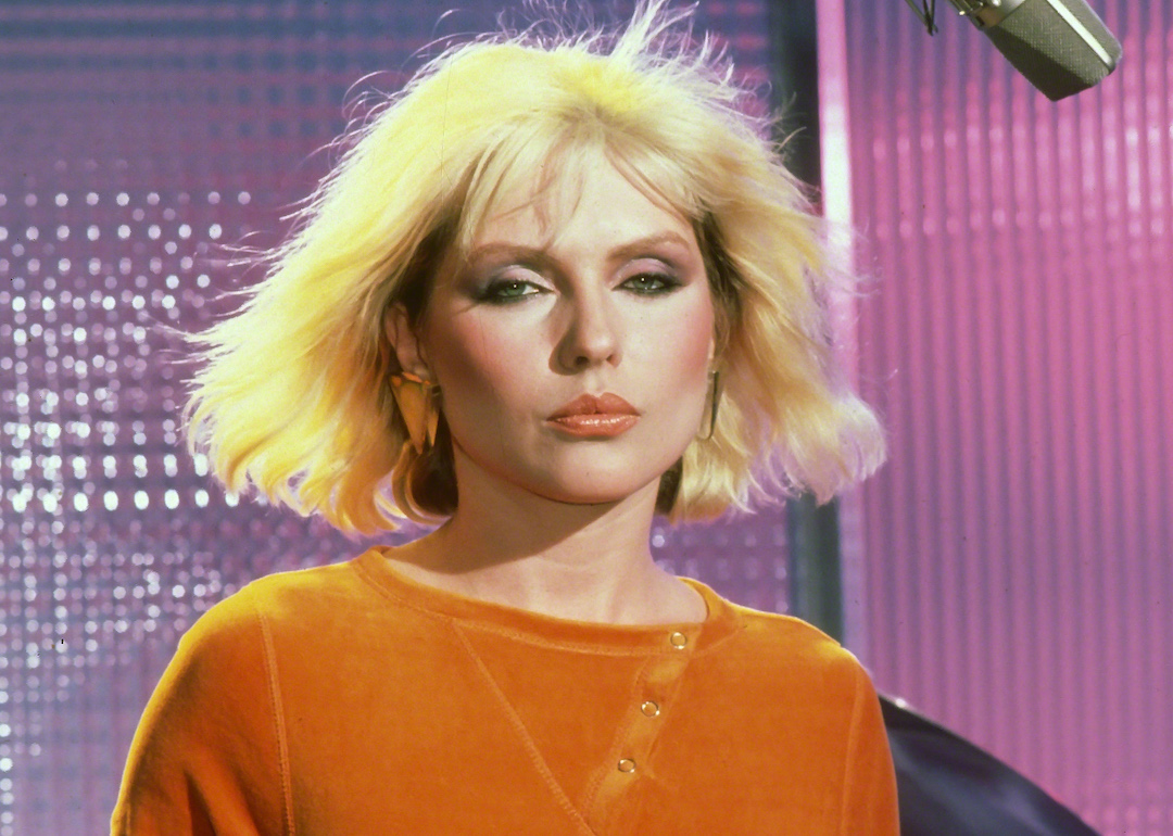Deborah Harry of Blondie circa 1980 in New York City.