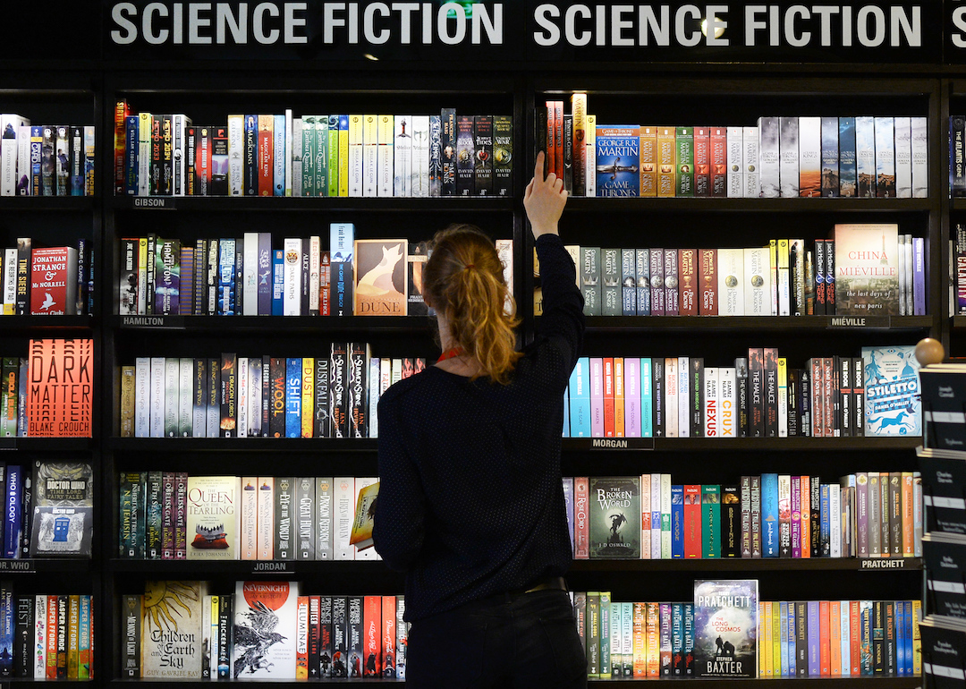 Portrait of American science fiction author Ann Leckie, photographed  News Photo - Getty Images