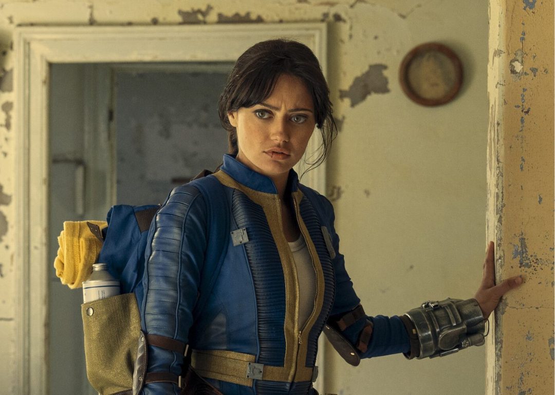 Ella Purnell as Lucy MacLean in a scene from TV series 'Fallout' (2024)