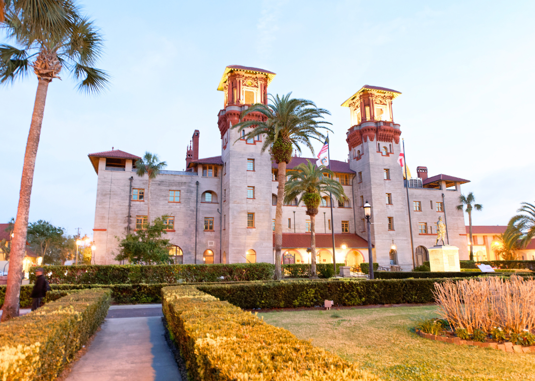 A building in St. Augustine, Florida.