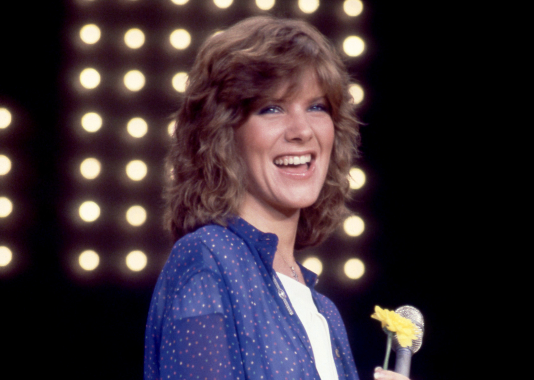 American singer Debby Boone poses for a portrait on stage in New York, New York, circa 1980.