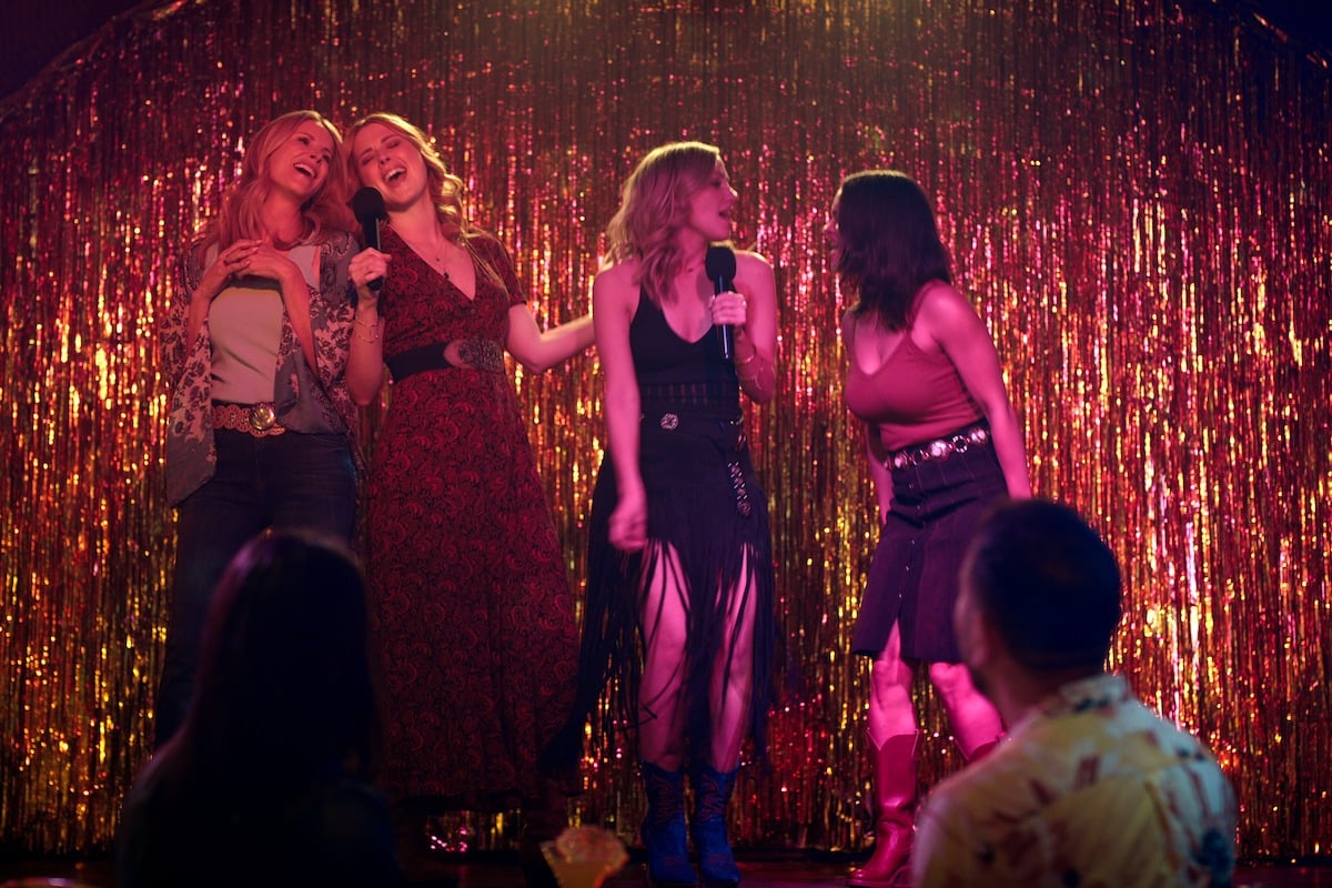 A karaoke scene from the sixth season of Netflix's hit series 'Virgin River.'