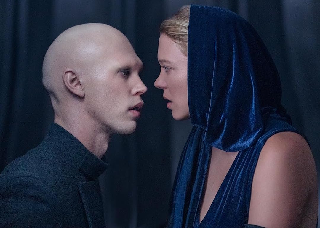 Actors Austin Butler and Léa Seydoux in 'Dune: Part Two.'