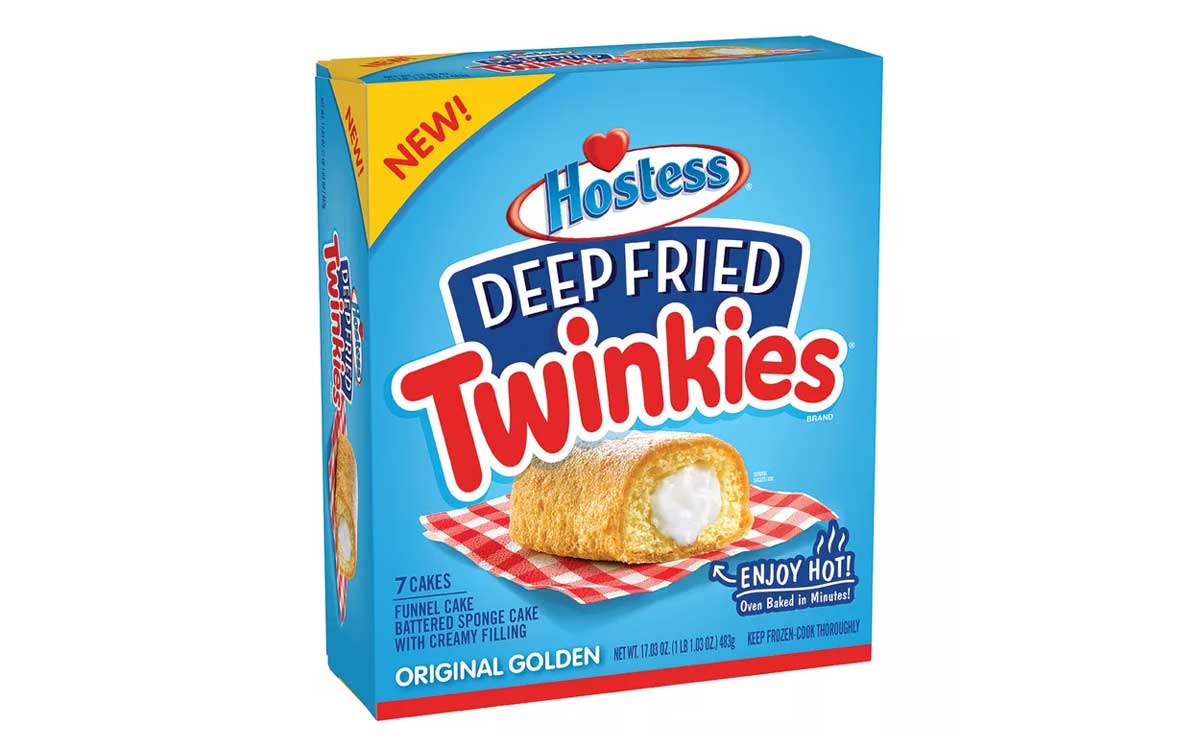 Original packaging for Deep Fried Twinkies