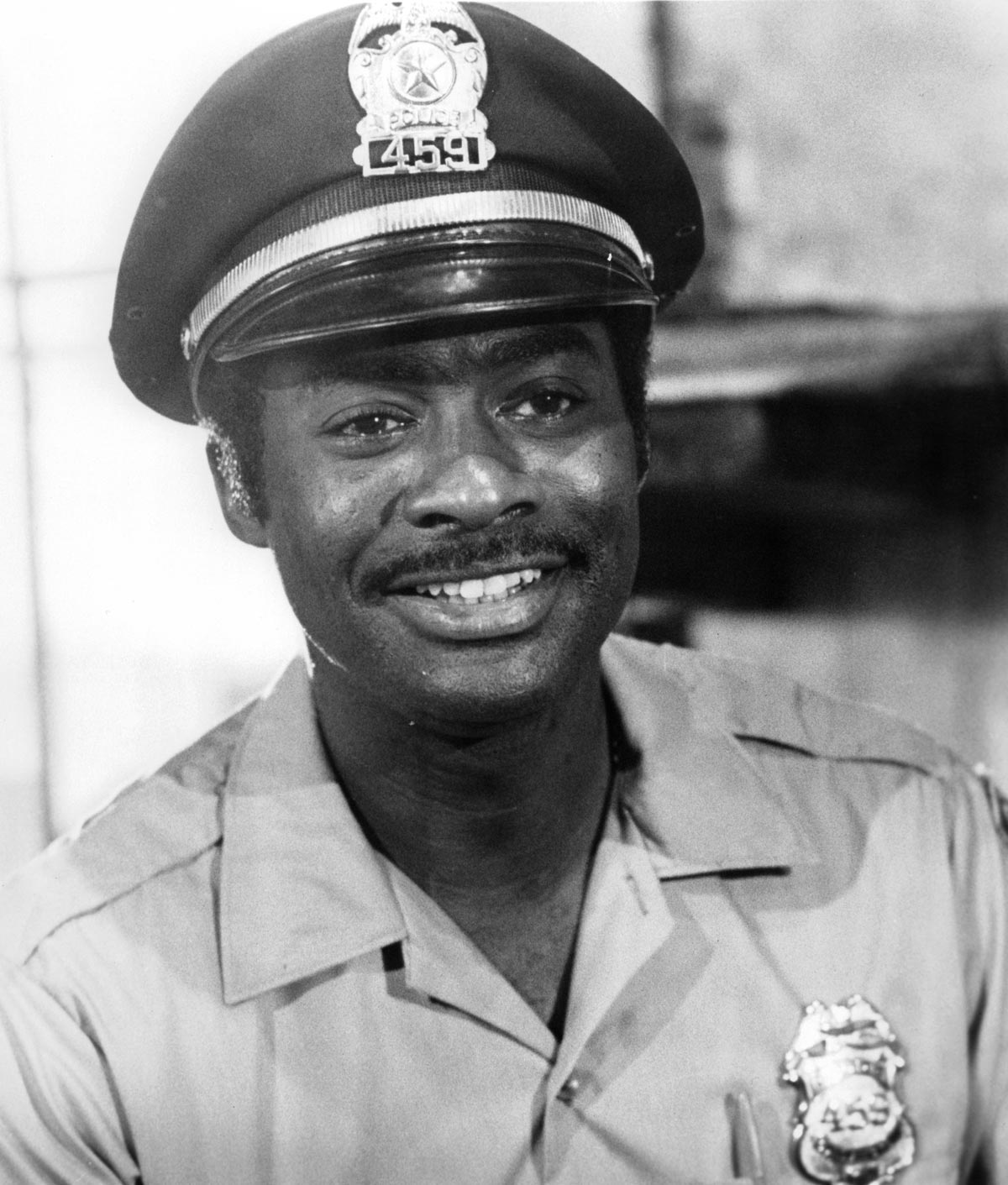Smiling Ed Bernard in a scene from the film 'Together Brothers', 1974