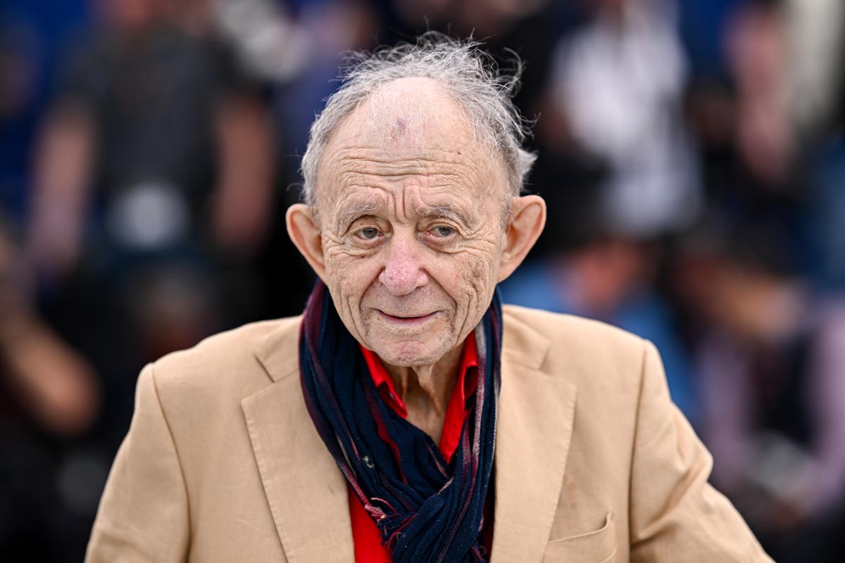 Frederick Wiseman at the 77th annual Cannes Film Festival