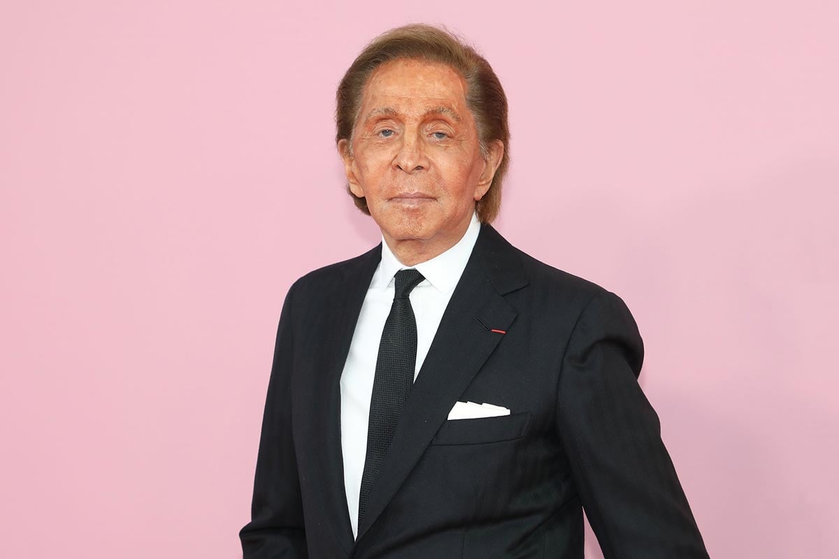 Valentino Garavani at the 2019 CFDA Fashion Awards at The Brooklyn Museum