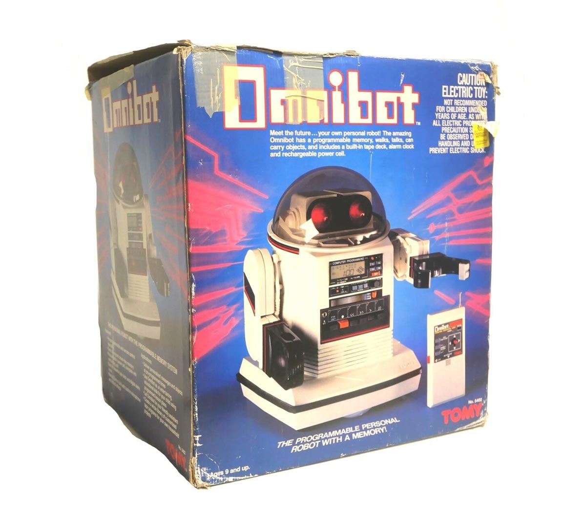 Original box for the OmniBot by Tomy