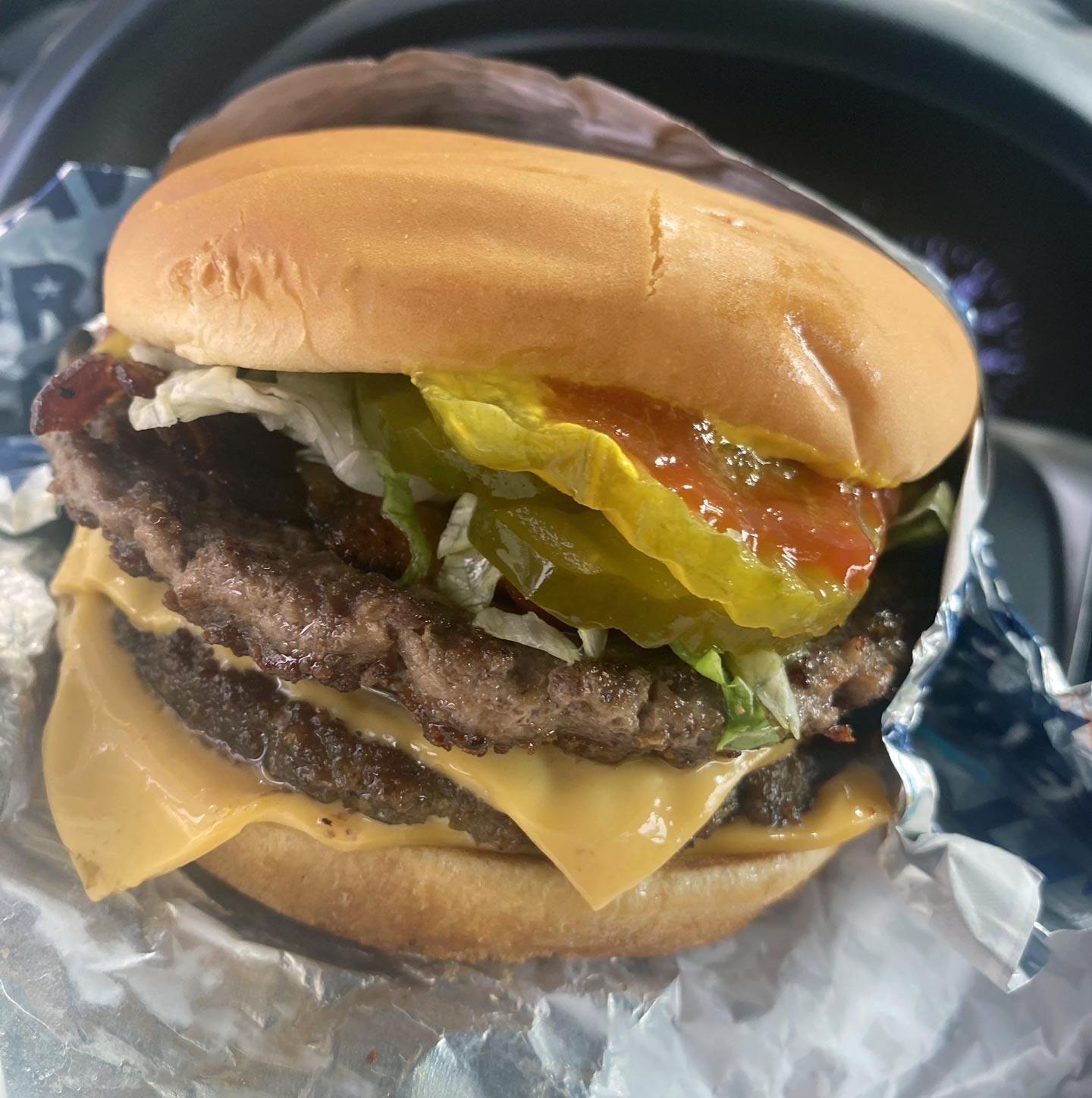 Photo of a SuperSONIC Double Cheeseburger from Sonic Drive-In