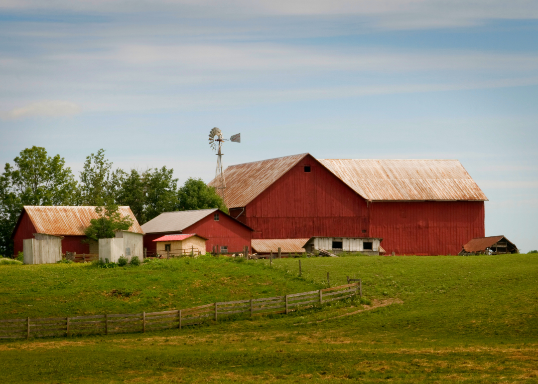 Ohio counties with the most prewar homes