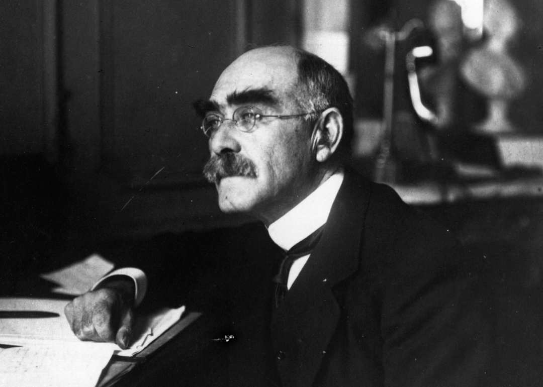 Portrait of Rudyard Kipling.