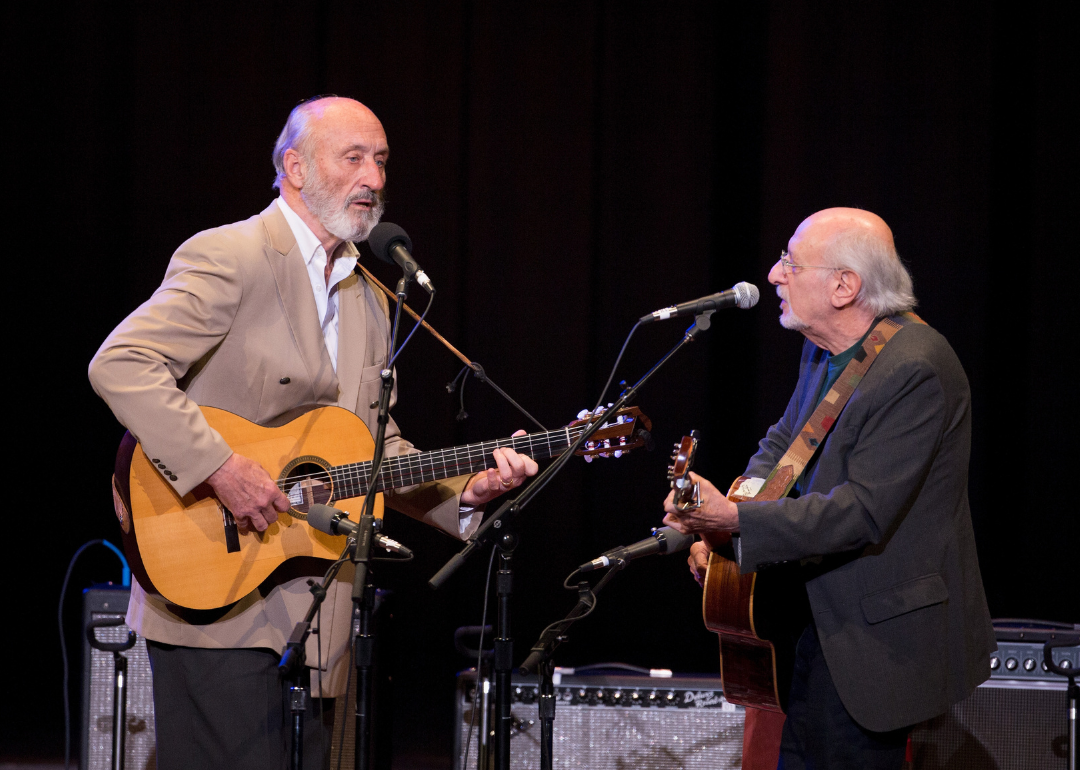 Peter Yarrow and Noel Paul Stookey perform at Kennedy Center in 2017.
