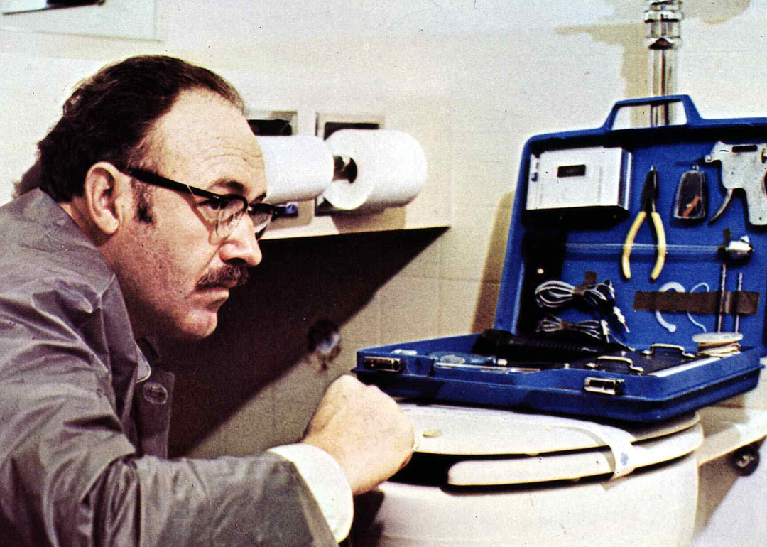 Gene Hackman in a scene from ‘The Conversation’.