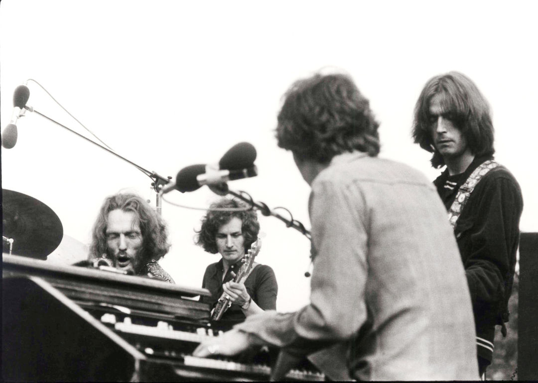 Blind Faith performing in Hyde Park.