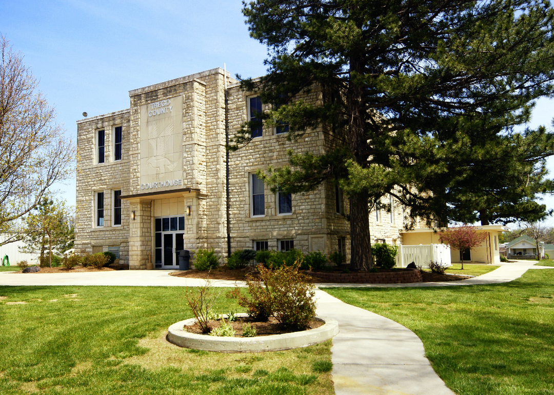 Warmest and Coldest January in Trego County, Kansas History Stacker
