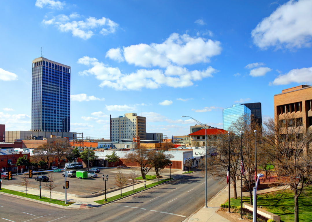 Downtown Amarillo.