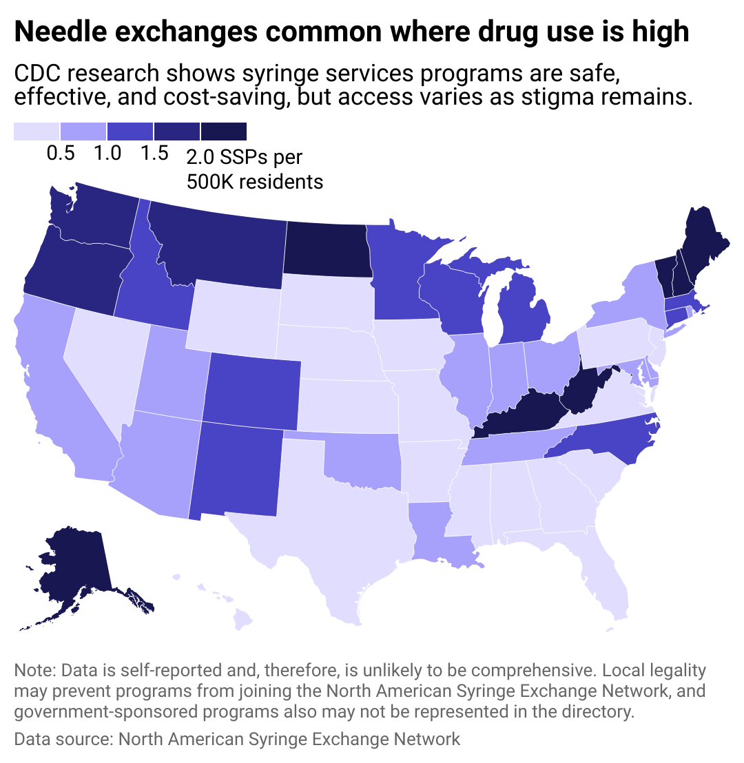 How syringe exchanges in Kentucky reduce the spread of disease ...