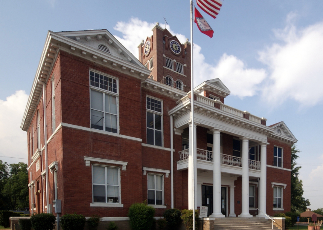 Warmest and Coldest January in Prairie County, Arkansas History Stacker