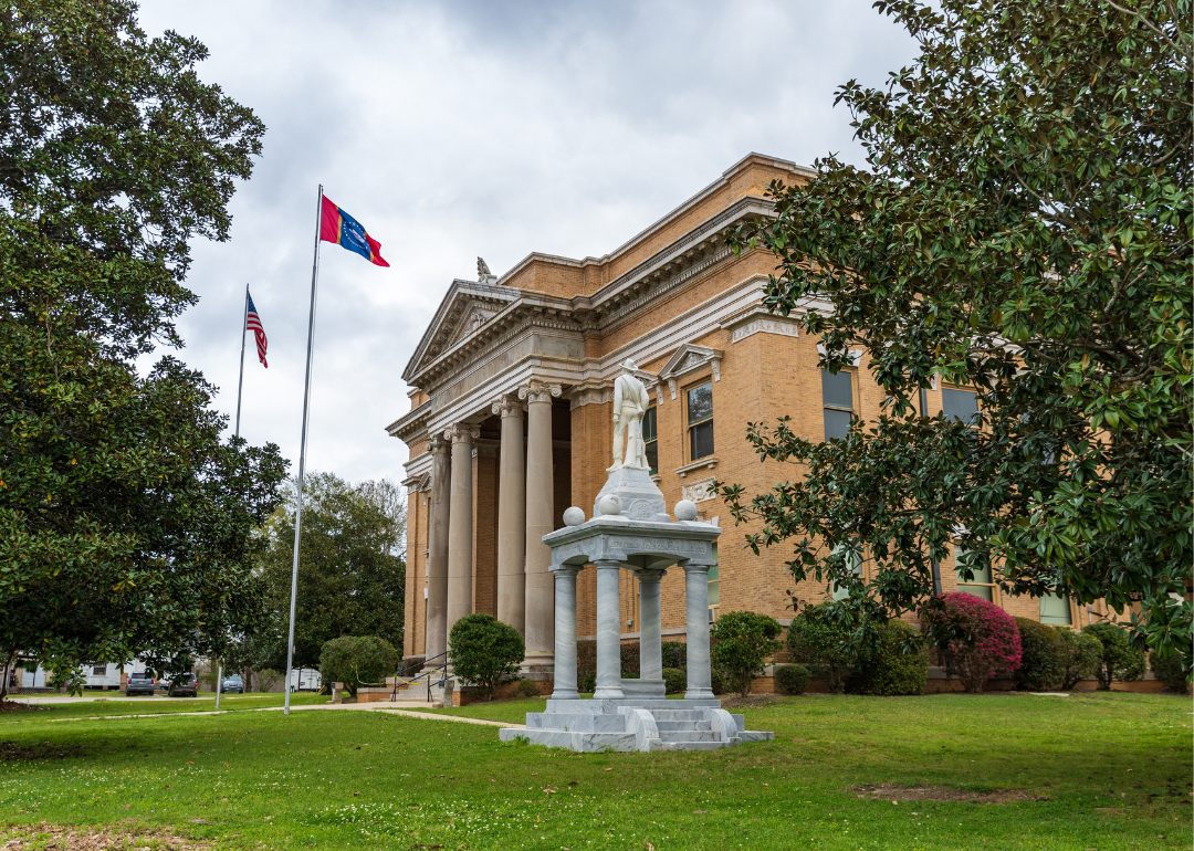 Warmest Decembers in Jones County, Mississippi History Stacker