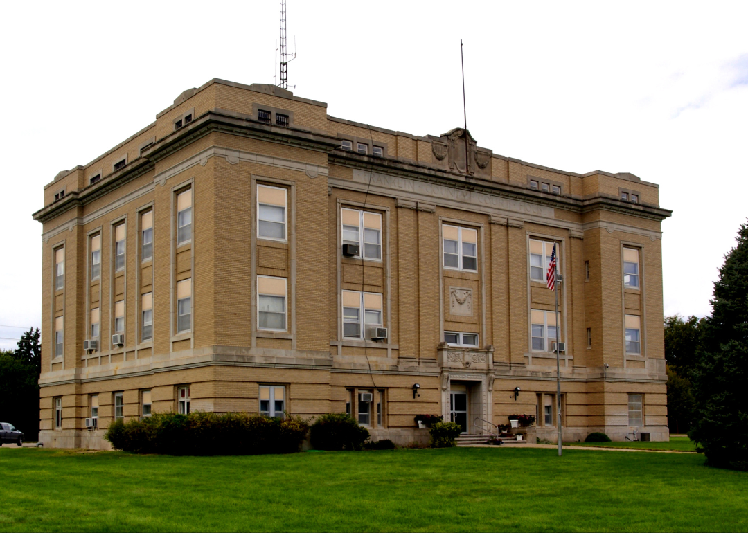 Warmest And Coldest January In Franklin County, Nebraska History 