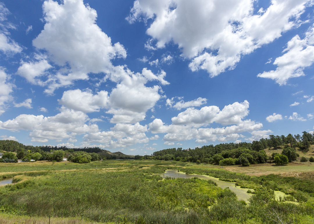 Warmest and Coldest January in Todd County, South Dakota History Stacker