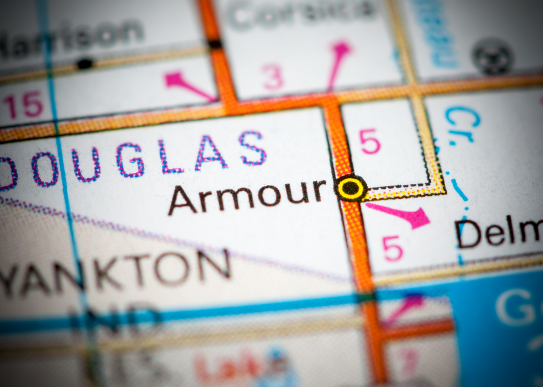 Warmest Decembers in Douglas County, South Dakota History Stacker