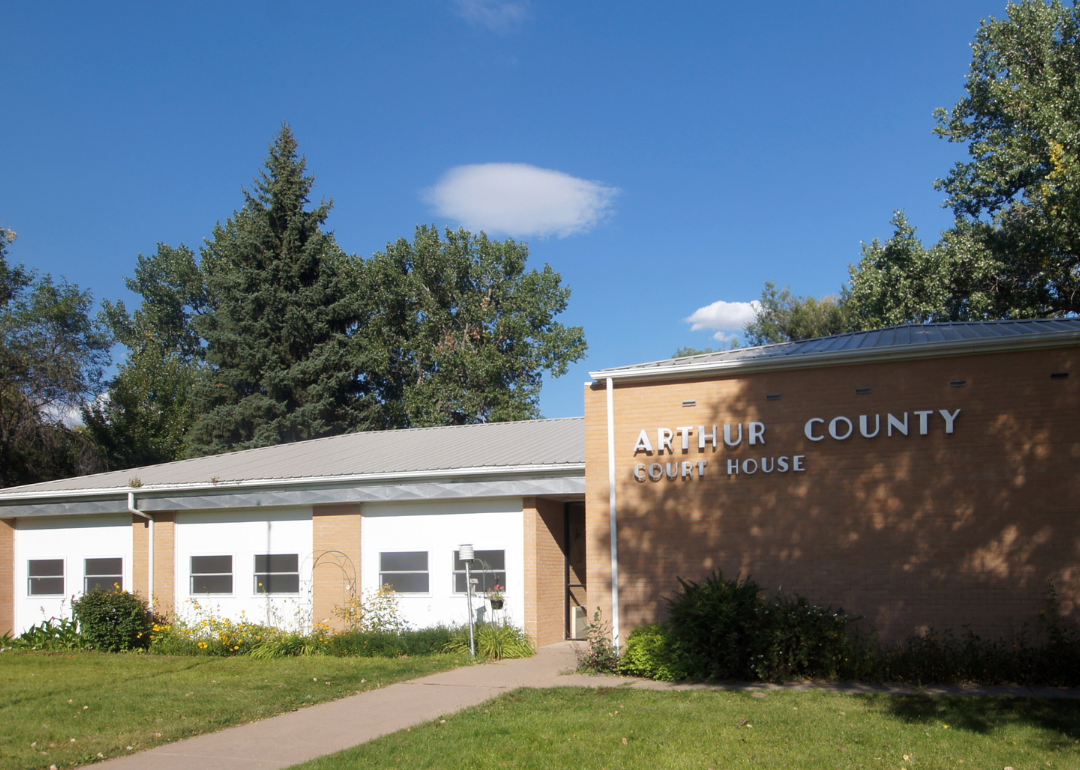 Warmest Decembers in Arthur County, Nebraska History Stacker