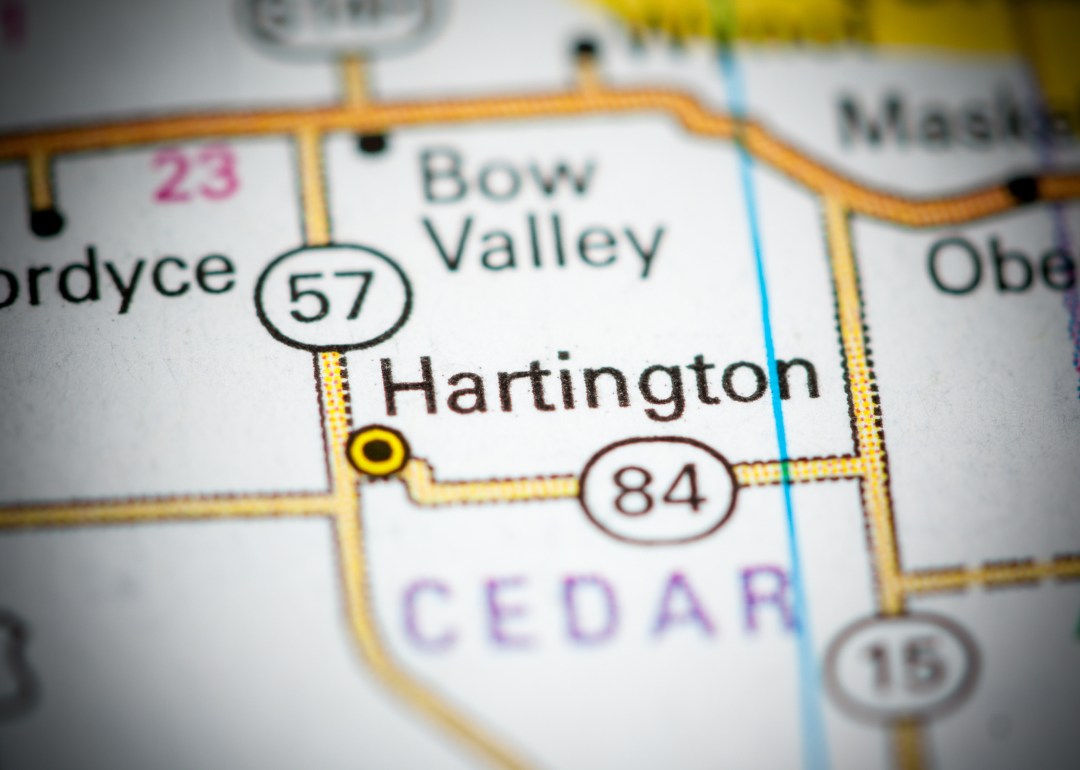 Warmest Decembers in Cedar County, Nebraska History Stacker