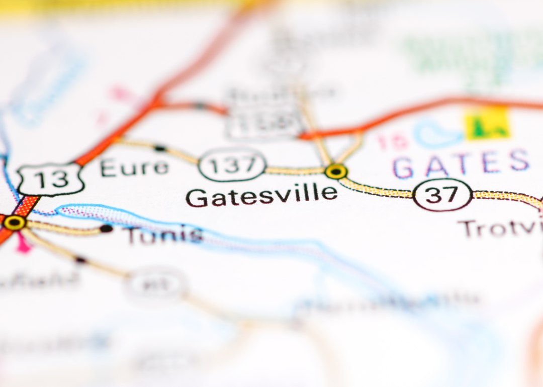 Warmest Decembers in Gates County, North Carolina History Stacker