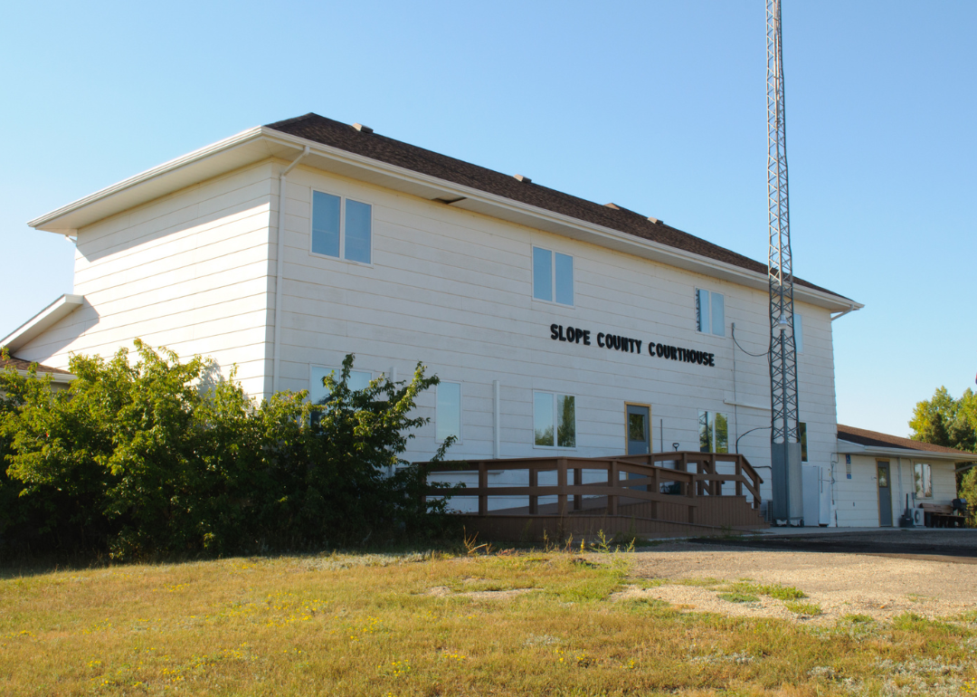 Warmest Decembers in Slope County, North Dakota History Stacker
