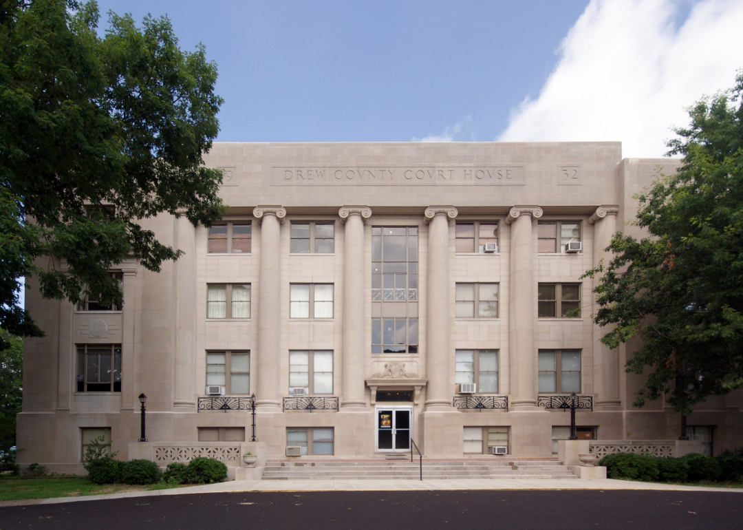 Warmest Decembers in Drew County, Arkansas History Stacker