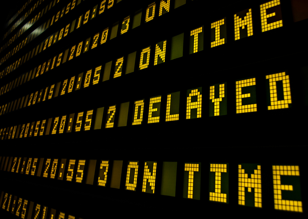 US Airports With the Most Delays | Stacker