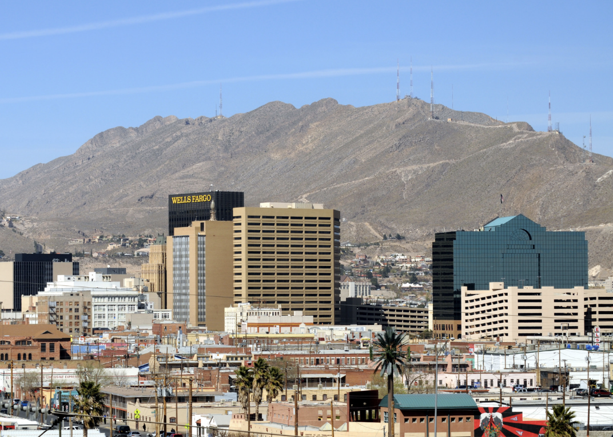 El Paso skyline.