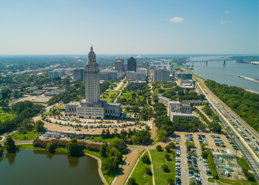 Warmest and Coldest January in East Baton Rouge Parish, Louisiana History Stacker